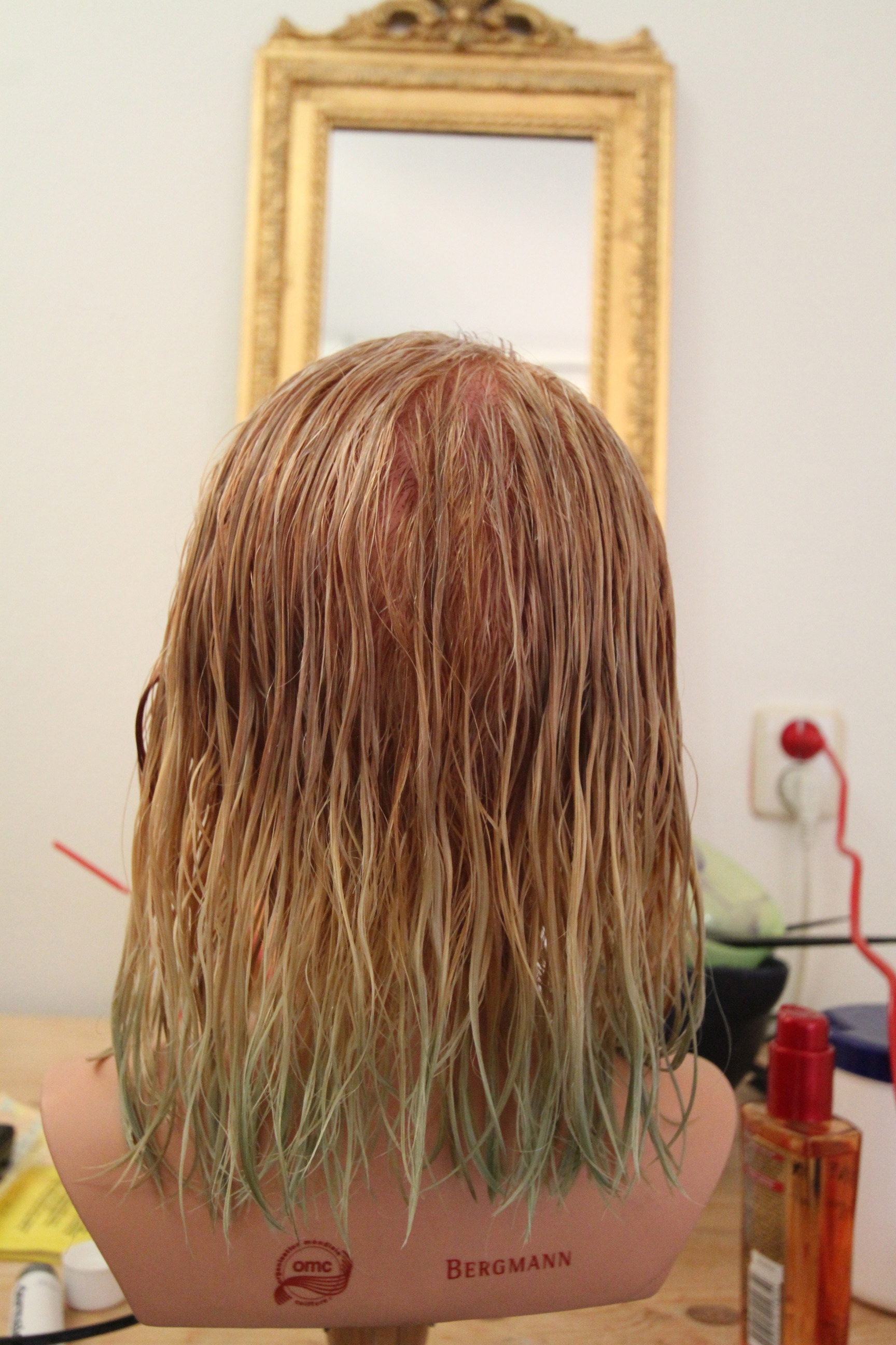 From Blue Dip-Dye To Blonde Ombré Hair | hairandflair